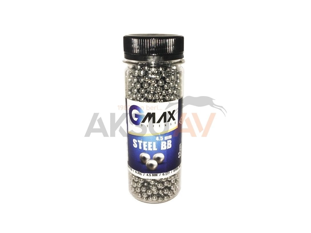 Gmax Defense Steel BB, 4.5 mm 1500 Adet Çelik Bilye