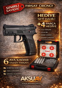 ASG CZ75 P-07 Duty Siyah Blowbackli Havalı Tabanca
