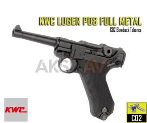KWC Luger P08 Blowbackli Havalı Tabanca