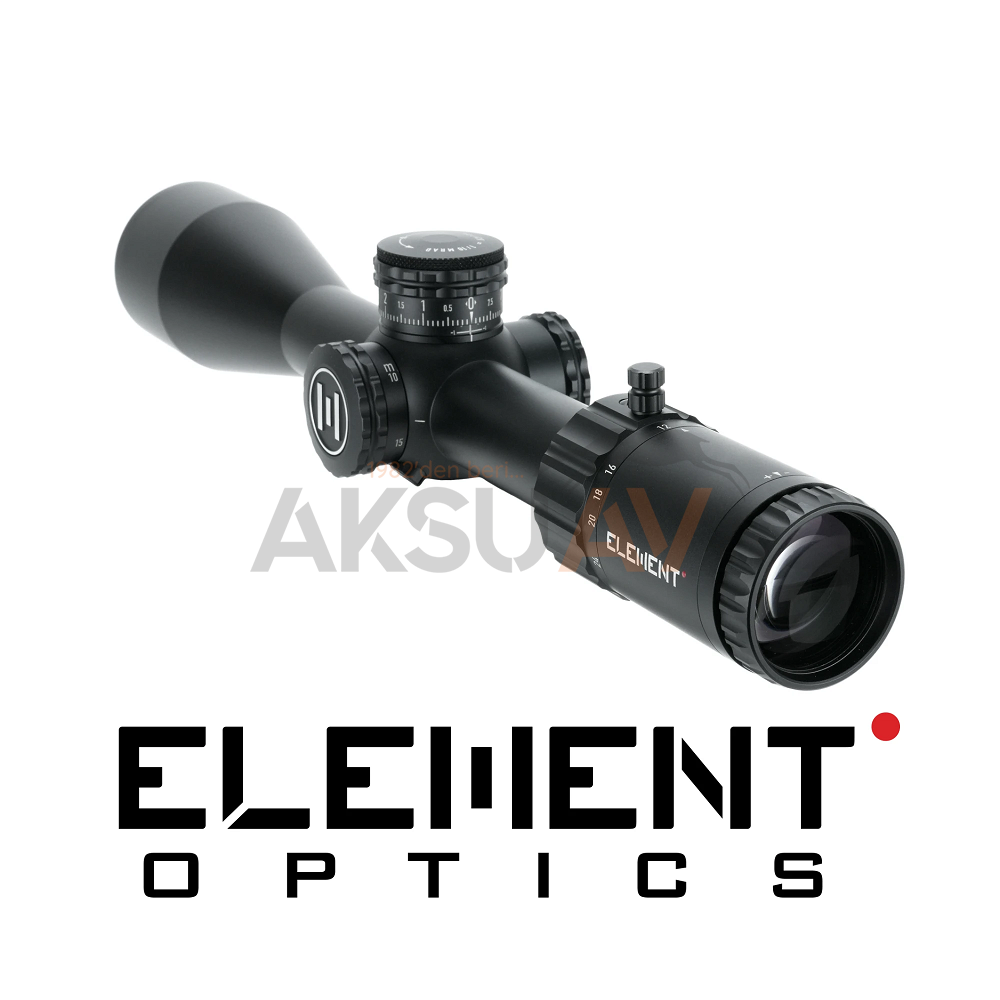 Element Optics Helix Gen 2 6-24x50 FFP APR-1C Tüfek Dürbünü (Alman Mercek)
