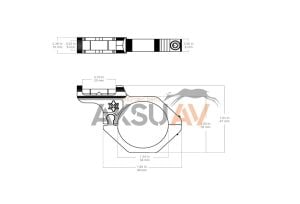 Vector Optics 30 mm Dürbün Terazisi, Bubble Gen II