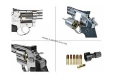 ASG Dan Wesson 6 inç Silver Pellet Atan Toplu Havalı Tabanca
