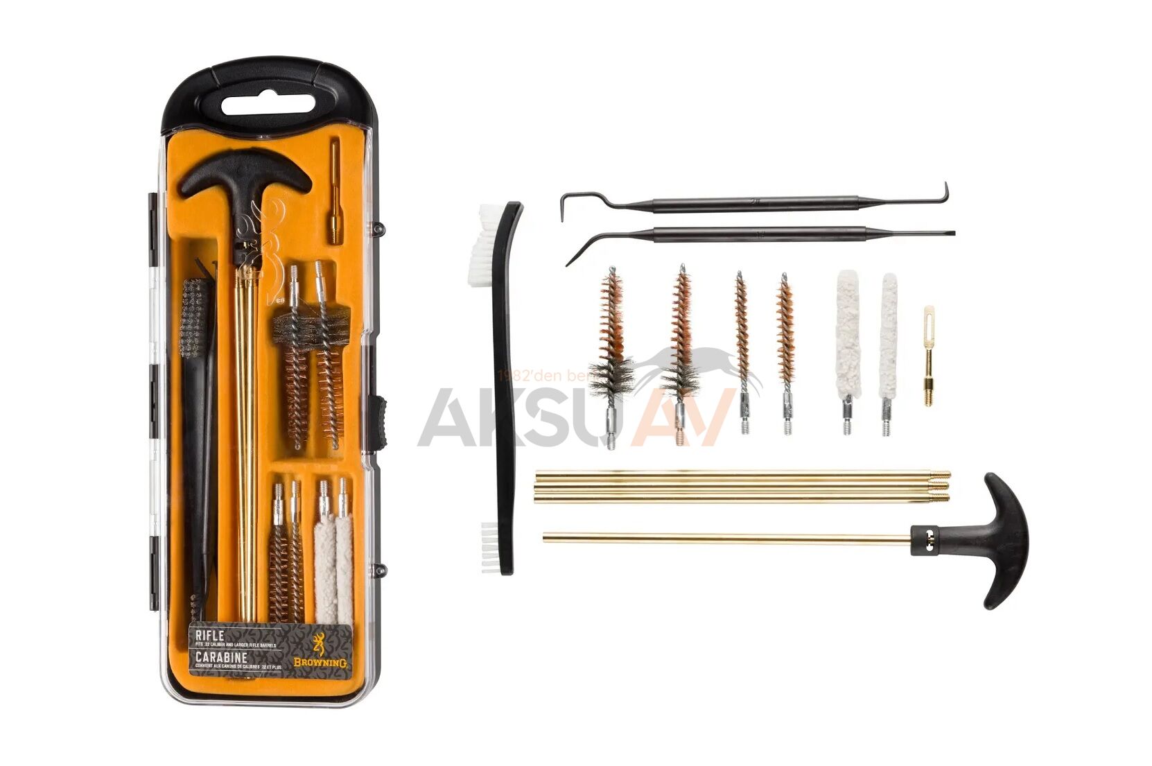 Browning Tüfek Temizleme Seti (.22 - .30 Kalibre)