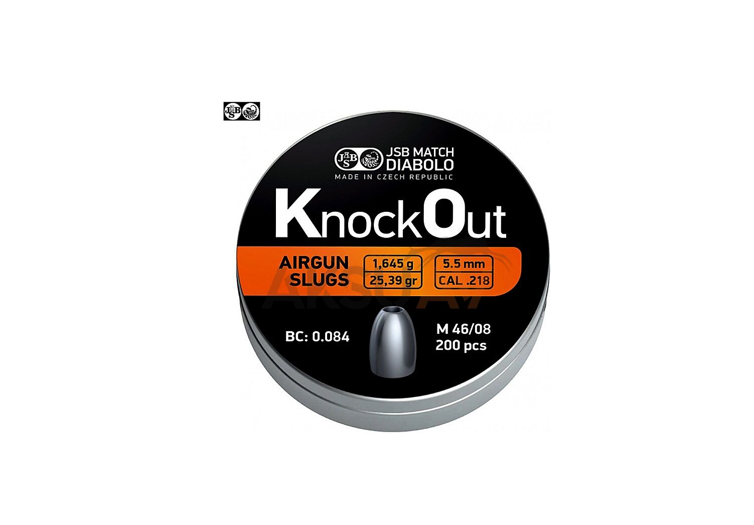 JSB KnockOut Slugs MKII 5.50 mm Havalı Saçma