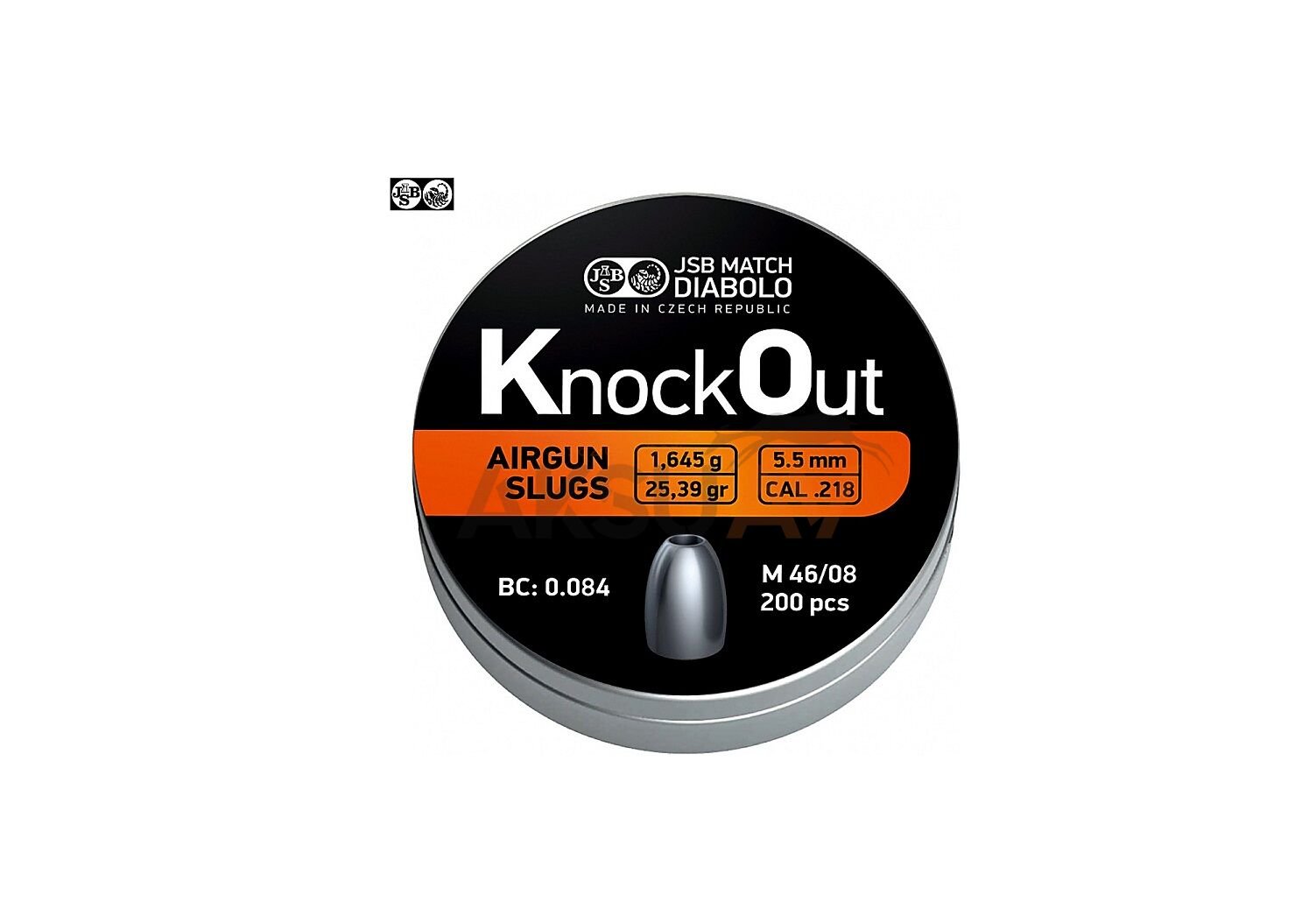 JSB KnockOut Slugs MKII 5.50 mm Havalı Saçma