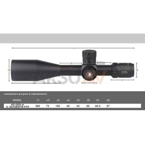 DiscoveryOpt HD Gen II 5-30x56 SFIR FFP Tüfek Dürbünü