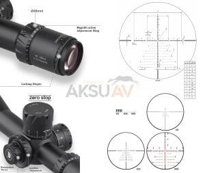 DiscoveryOpt HD Gen II 5-30x56 SFIR FFP Tüfek Dürbünü