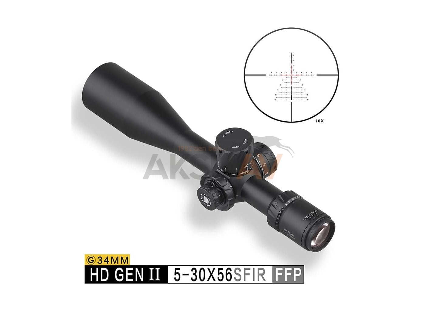 DiscoveryOpt HD Gen II 5-30x56 SFIR FFP Tüfek Dürbünü