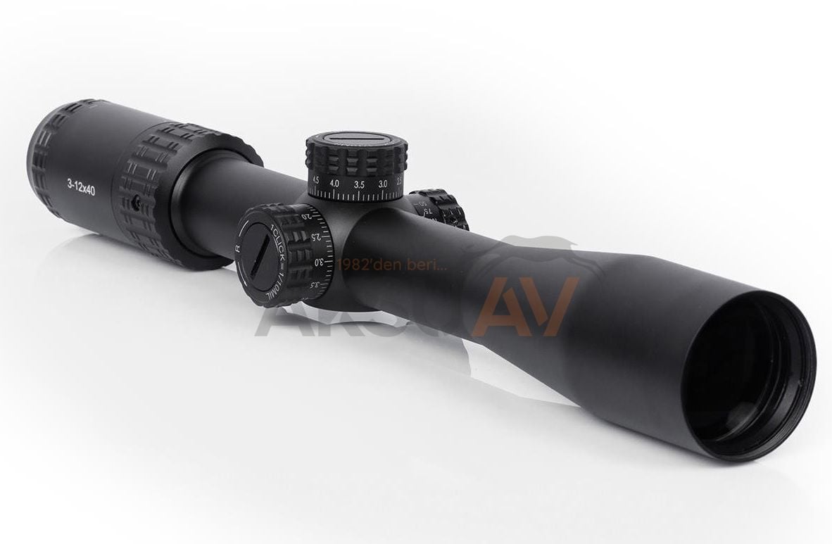 Huğlu S4 3-12x40 SFP Tüfek Dürbünü