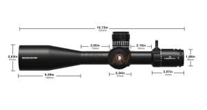 DiscoveryOpt XED 6-36x56 SFIR FFP Zero Stop MRAD Tüfek Dürbünü