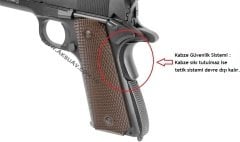 Remington 1911 Rac 4.5 mm Blowbackli Havalı Tabanca