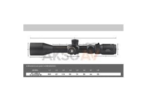 DiscoveryOpt HT Gen II 6-24x44 SFIR FFP Tüfek Dürbünü