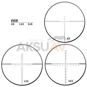 DiscoveryOpt HT Gen II 6-24x44 SFIR FFP Tüfek Dürbünü