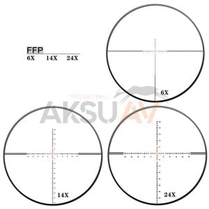 DiscoveryOpt HT Gen II 6-24x44 SFIR FFP Tüfek Dürbünü