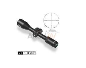 DiscoveryOpt MS 3-9x50 IR SFP Tüfek Dürbünü
