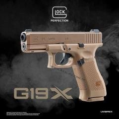 Umarex GLOCK 19X Desert Blowbackli Havalı Tabanca