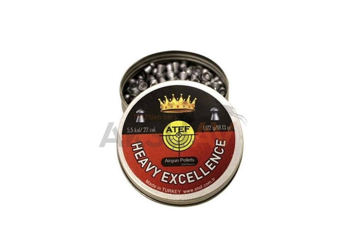 Atef 18,13 Grain 5.5 mm Havalı Tüfek Saçması (Atef Heavy Excellence)