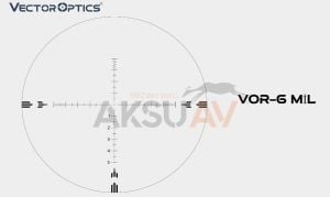 Vector Optics Orion Pro Max 6-24x50 HD SFP Tüfek Dürbünü