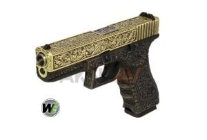 We Glock 17 Ivory Gravürlü Airsoft Tabanca