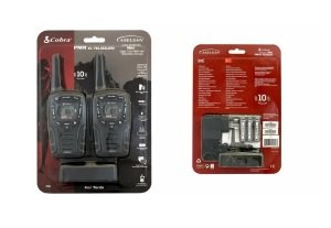 Aselsan Cobra PM865 PMR El Telsizi (2 Adet Cihaz, 2 Adet Pil Seti, 1 Adet İkili Masa Üstü Şarj Cihazı)