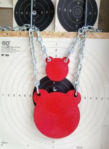 Gong Çelik Hedef 20 cm Çaplı Yuvarlak