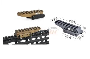 Sotac Unity Fast Micro Reddot Montaj Ayağı, Tan Renk
