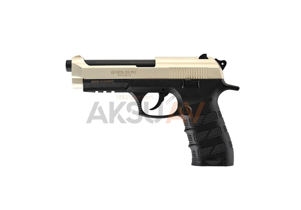 Ekol ES P92 Saten Havalı Tabanca (Yeni Beratta Versiyon)
