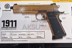 Sig Sauer Emperor Scorpion 1911 Blowbackli Havalı Tabanca