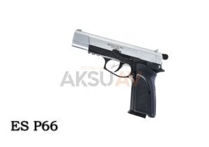 Ekol ES 66 Polimer Mat Krom Havalı Tabanca