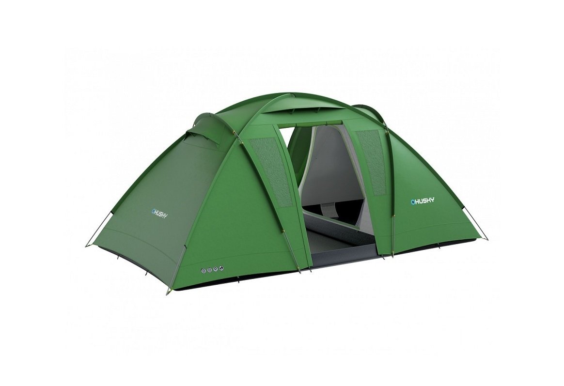 Husky Brime Dural 4-6 Kişilik Çadır, Yeşil