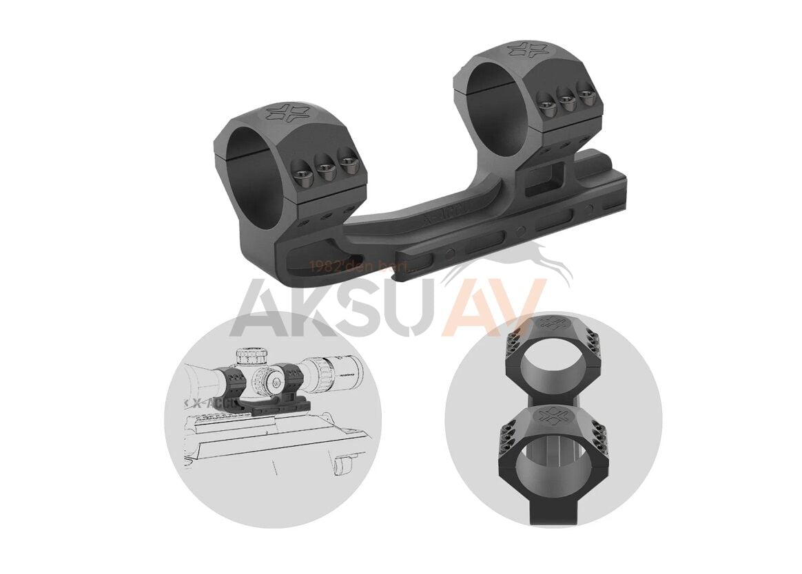 Vector Optics X-Accu 34 mm 20 Moa Ayarlanabilir Tek Parça Dürbün Ayağı