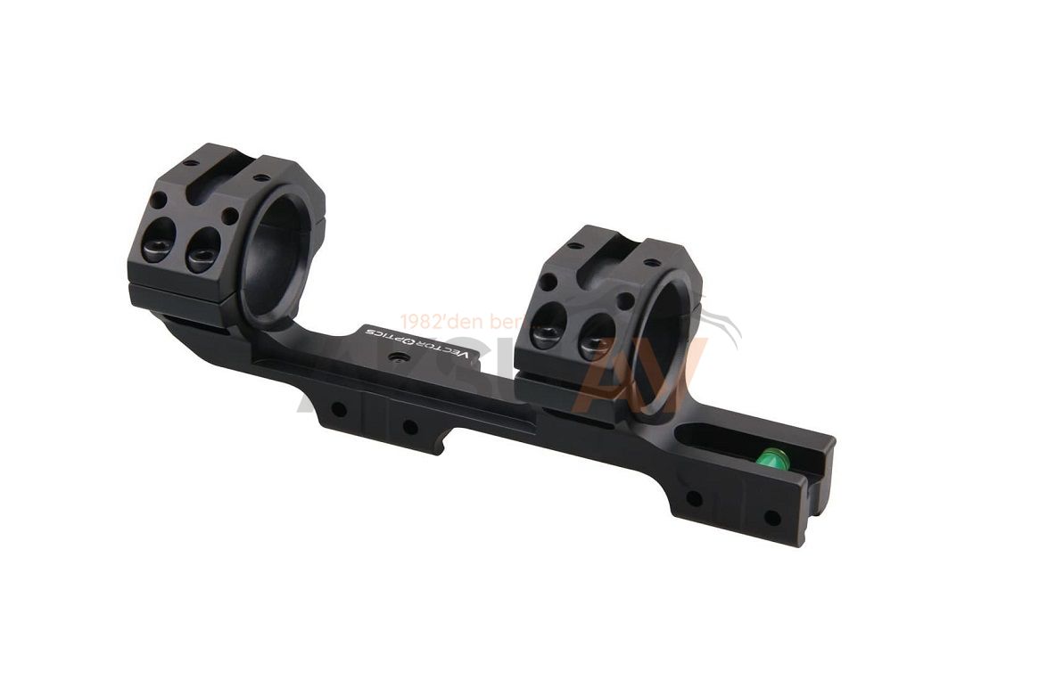 Vector Optics Tek Parça Su Terazili Dürbün Ayağı (30mm 3/8'' Dovetail ACD Mount)