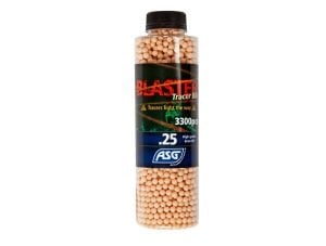 ASG Blaster 3300 Adet 0,25 Gram Kırmızı Renk AirSoft Tracer BB