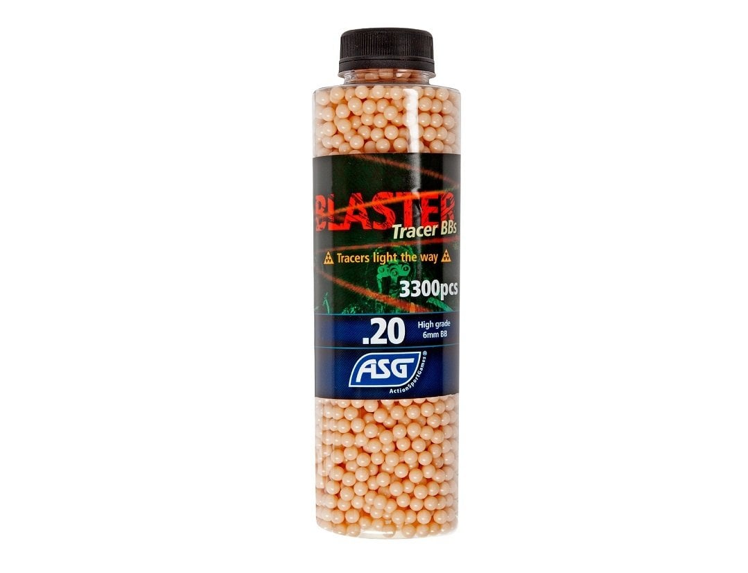 ASG Blaster 3300 Adet 0,20 Gram Kırmızı Renk AirSoft Tracer BB
