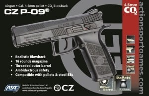 ASG CZ P-09 Duty Blowbackli Havalı Tabanca