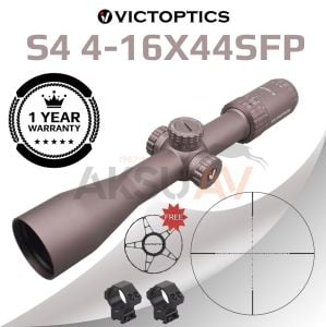 Victoptics S4 4-16x44 SFP Coyote Tüfek Dürbünü