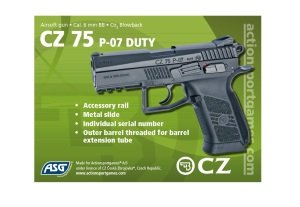 ASG CZ75 P-07 Duty Airsoft Havalı Tabanca