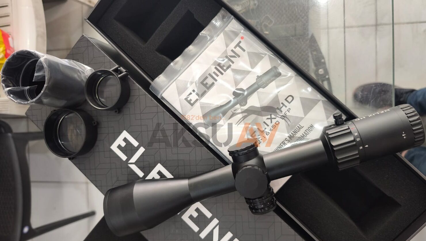 İkinci El - Element Optics Helix HD 2-16x50 SFP RAPTR-1 Tüfek Dürbünü ( 2.EL )