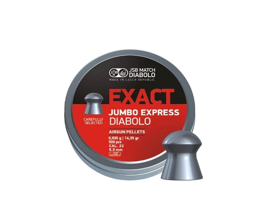 JSB Exact Jumbo Express 5.52 mm Havalı Saçma (14,35 Grain - 500 Adet)
