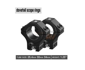 DiscoveryOpt Çok Yönlü 11 mm Dürbün Montaj Ayağı (25,4 - 30 - 34 mm)
