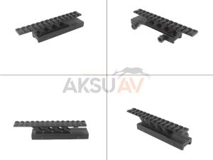 Swiss Tactical 22 mm Pikatini Ray Yükseltici Adaptör (Ekstra Yüksek)