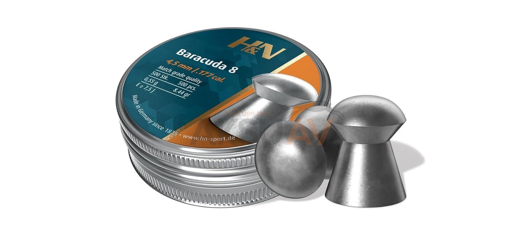 HN Baracuda 8.44 Grain 4.51 mm Havalı Saçma (400 Adet)