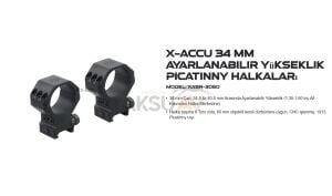Vector Optics 34 mm No Limit Dürbün Ayağı (40 Moa Açılı - 34 - 22 mm)