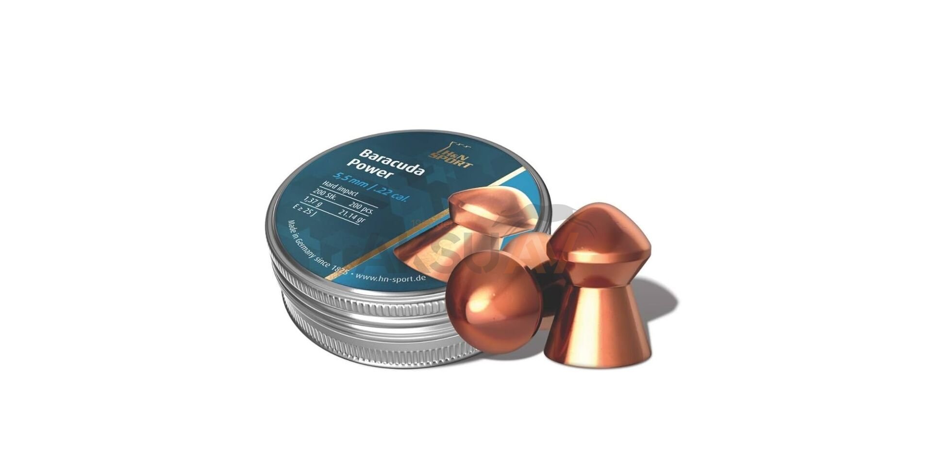 HN Baracuda Power 5.5 mm Havalı Saçma (21,14 Grain - 200 Adet)