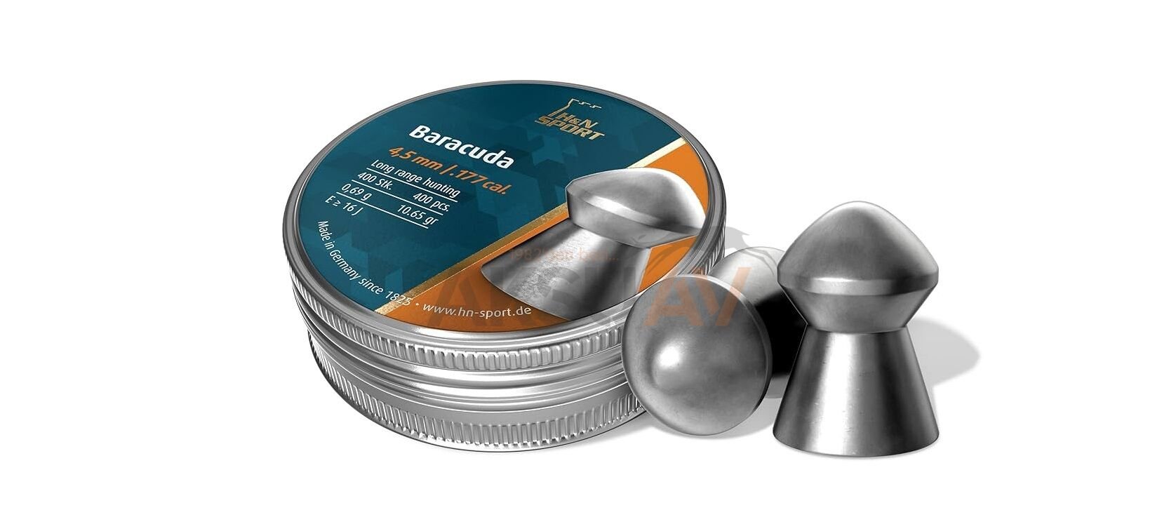 HN Baracuda 4.5 mm Havalı Saçma (10,65 Grain - 400 Adet)