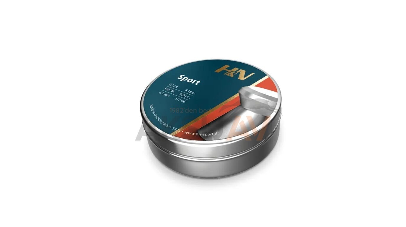 HN Sport 4.5 mm Havalı Saçma (8,18 Grain - 500 Adet)