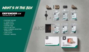 Vortex Optics Defender-CCW 3 Moa Micro Red Dot (Tan Renk)