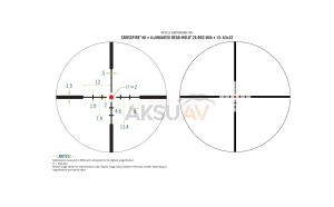 Vortex Crossfire® HD 1.5-5.5x32 Scout Illuminated Dead-Hold® Tüfek Dürbünü