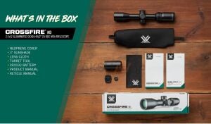 Vortex Crossfire® HD 2-7x32 Illuminated Dead-Hold® Tüfek Dürbünü