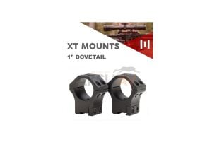 Element Optics XT Mounts 1'' Dovetail Dürbün Ayağı (25-11 mm Yüksek Boy)